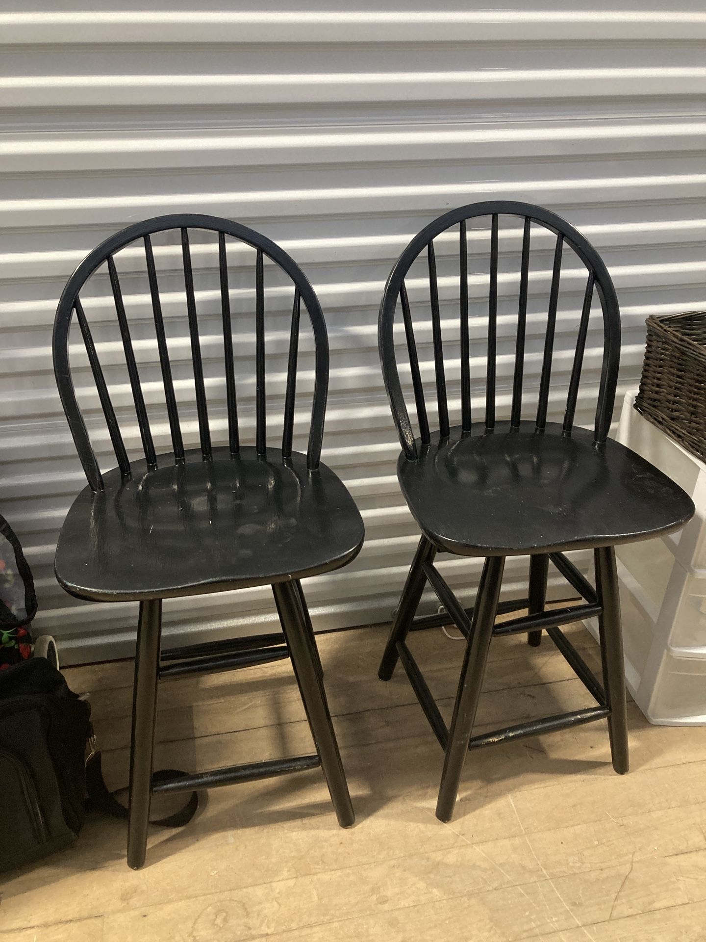 High Bar Swivel Stools (2) 