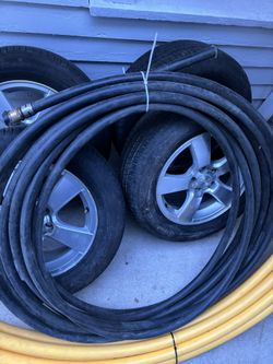 1” Poly Black Water Pipe Line 60ft+