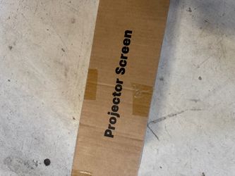 120-Inch Outdoor Projector Screen – New