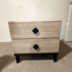 Set Of Marble Night Stand Dresser