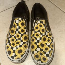 Sunflower Vans Shoes 