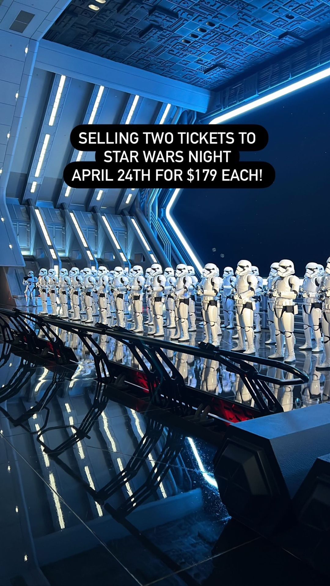 Disneyland Tickets: Star Wars Night April 24th