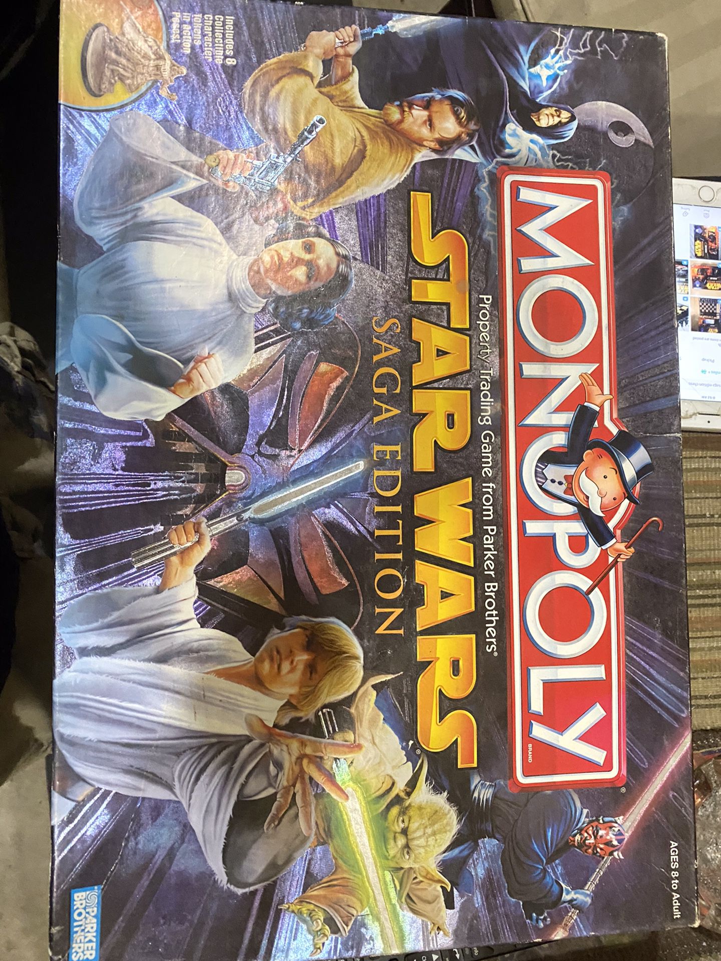 STAR WARS Saga Edition Monopoly 