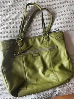 Coach Leather Tote