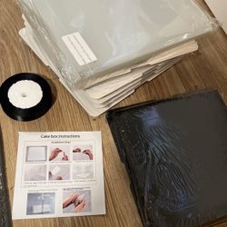 Tall Cake Box (6) Pcs 