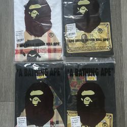 Bape Shirts/Shoe for sale. Send a message if interested in anything.Pretty Firm on price