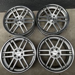OBO TSW Rouen 18 Inch Rims Wheels 5 Lug BRZ FRS Subaru Toyota Lexus Celica Corolla Etc