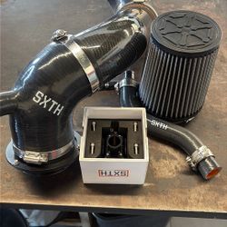 2018 Hyundai Elantra Sport Sxth Carbon Fiber Intake And Blow Off Valve Kit