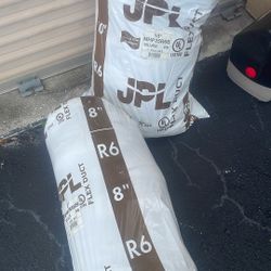 JPL 10" MHP25R6B Silver R6 Flexible Duc