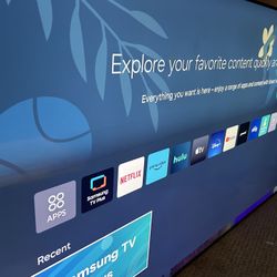 PRICE SLASHED AGAIN!!! Selling My 85”” Samsung Smart TV