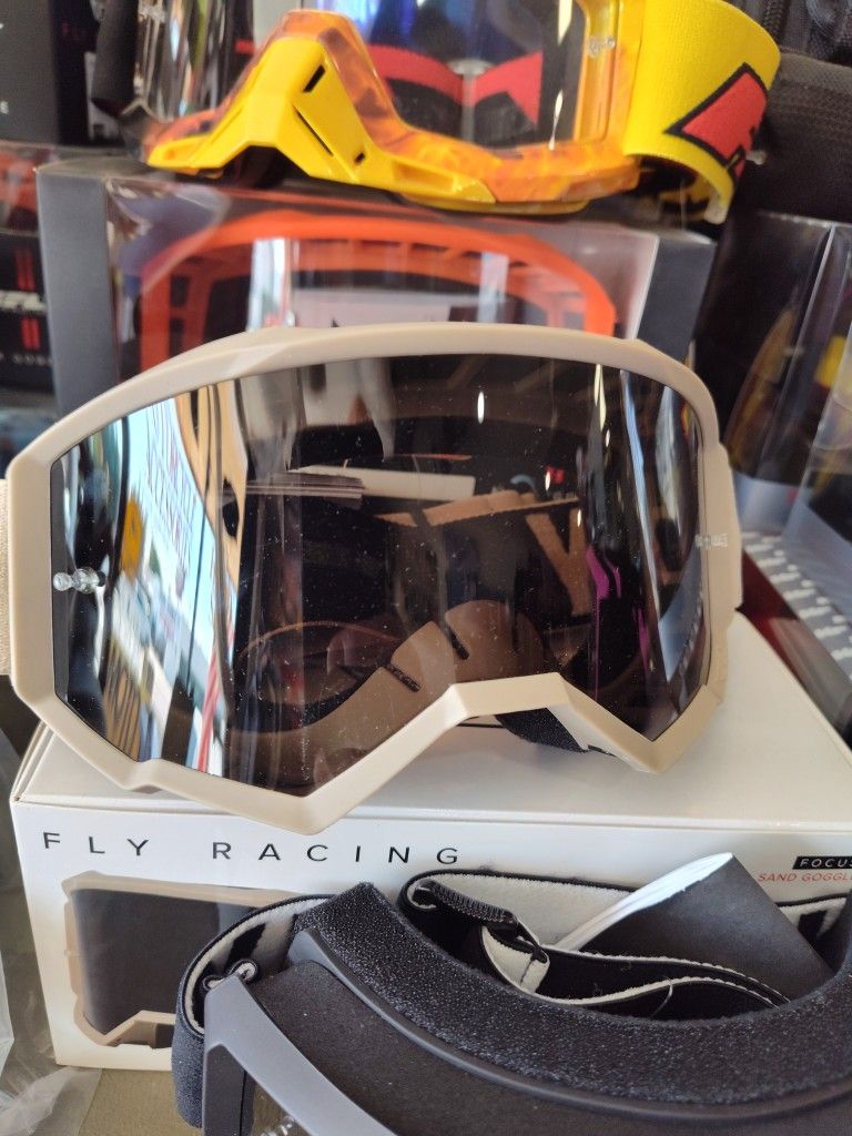 Motocross Off-road Side By Side Goggles Military Style $55 Special Deals Fly Racing