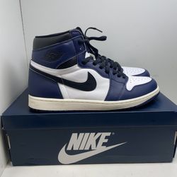 Jordan Retro 1 High Midnight Navy OG Shoes 207733/12