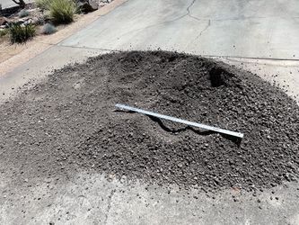 Free 3/4” aggregate