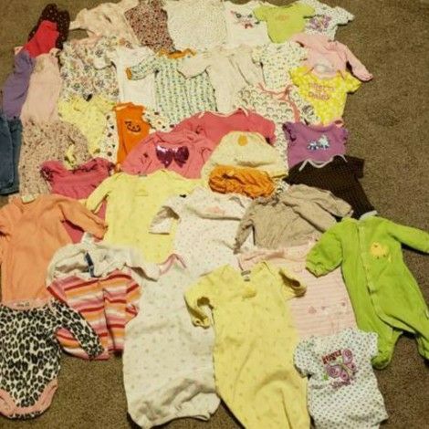 Newborn to 3 Month Girl Clothes