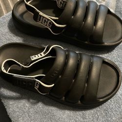 Crocs And Ugg Sandals, Coach Shoes 25 Each Pair 