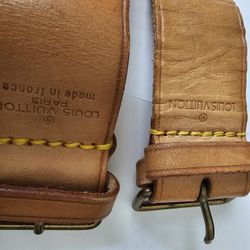 PAIR OF AUTHENTIC LOUIS VUITTON STRAPS