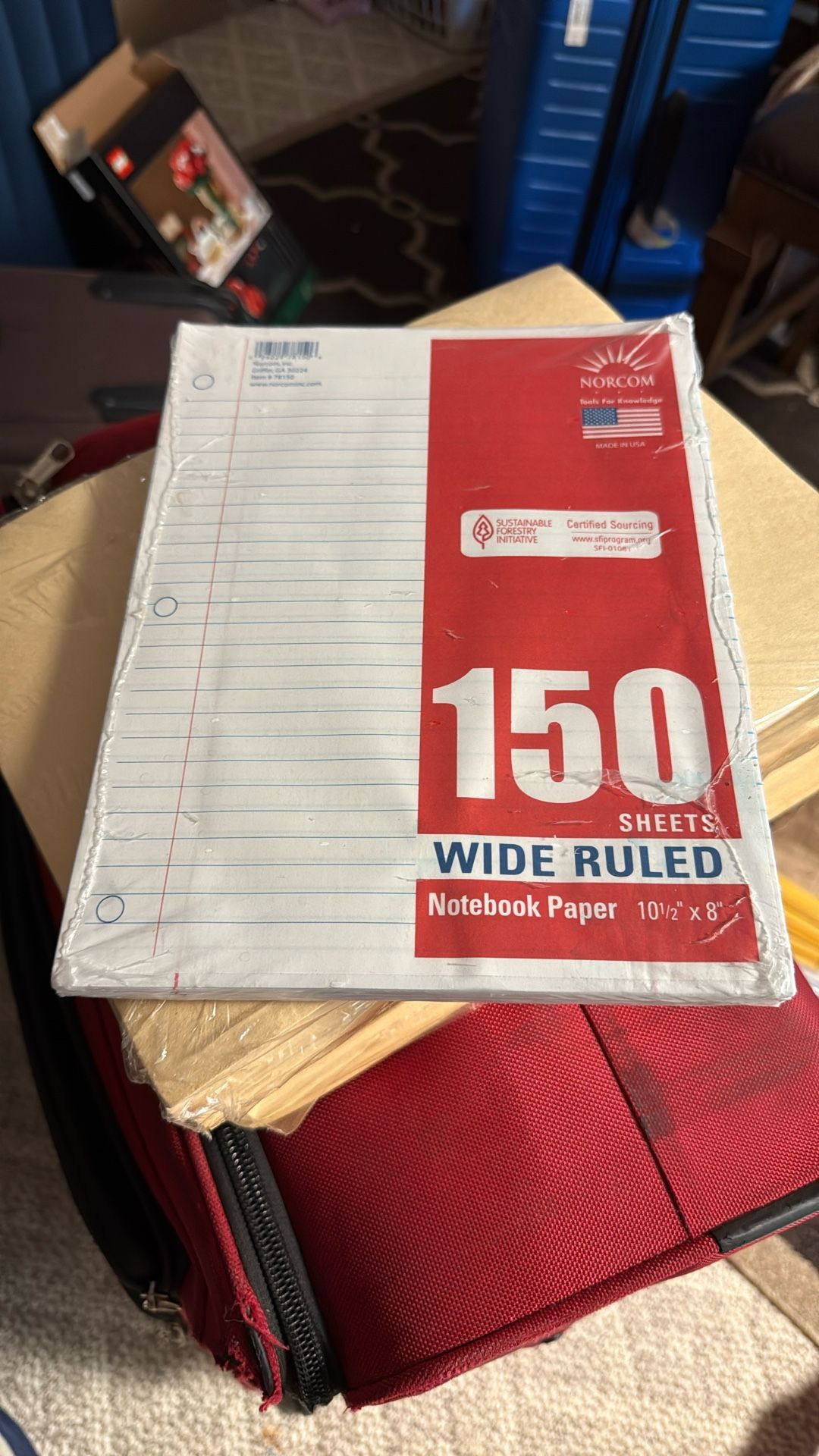 150 Wide Rules Sheets