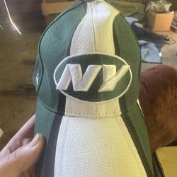 Vintage Velcro NY Jets Hat 