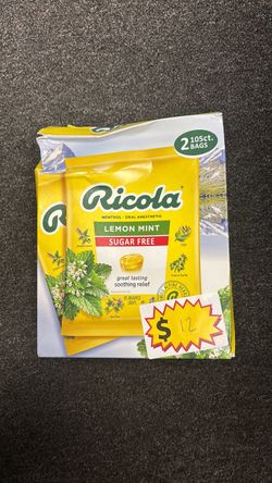 Ricola Lemon Mint Suagr Free