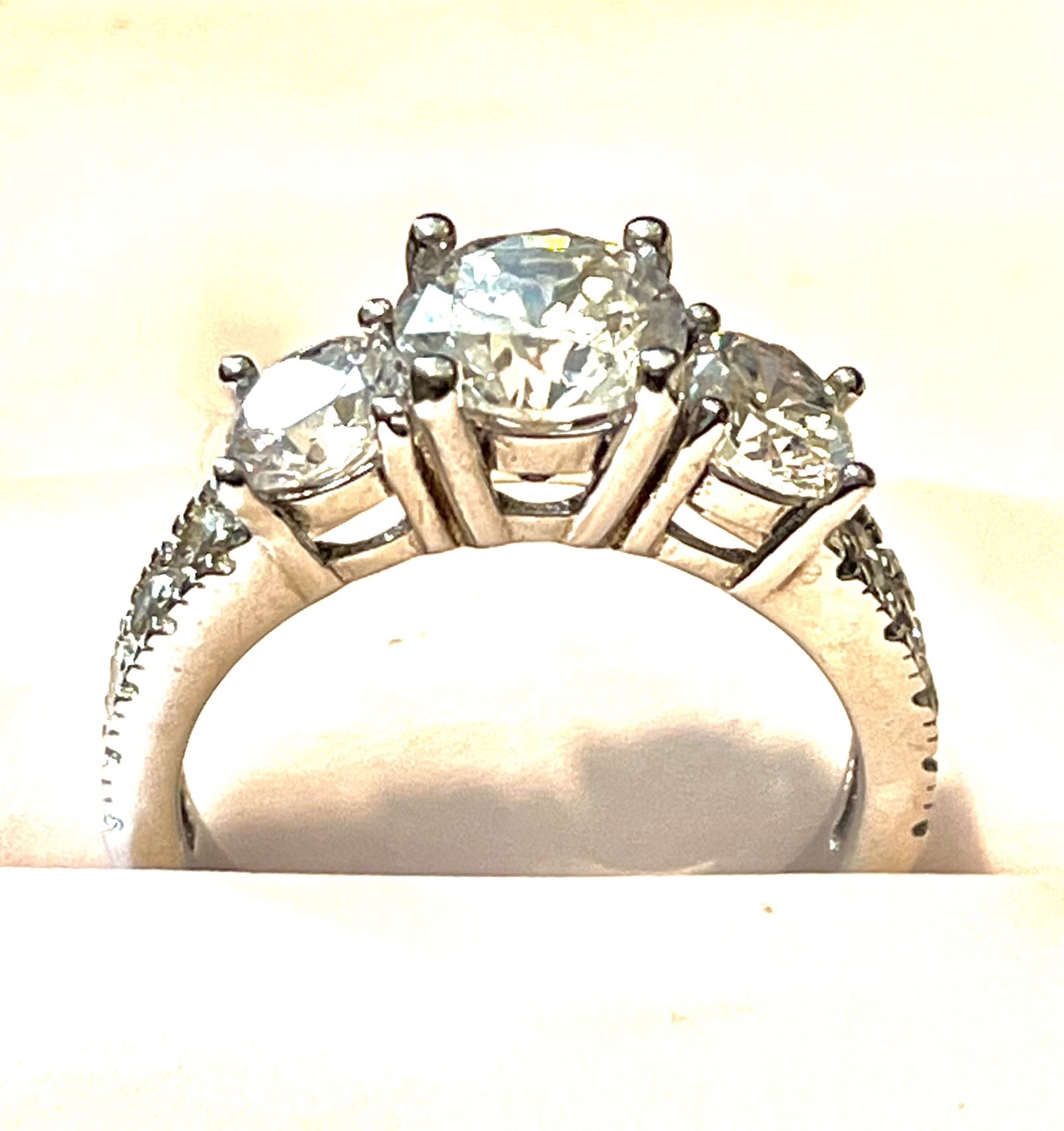 NWOT Sterling Glamorous CZ Ring Sz 7.