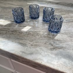 Glass Candle Holders