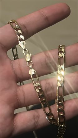 14k Hollow Figaro Chain