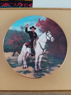 Hopalong Cassidy Collectors Plate