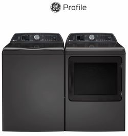 Ge profile washer and gas dryer