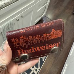 Budweiser Leather Wallet
