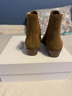 Celine x Hedi Slimane Suede Chelsea Boots for Sale in New  display picture 1