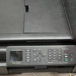 Works Needs Ink Brother MFC-J470DW All-In-One Inkjet Wireless Printer with Auto Document Feeder