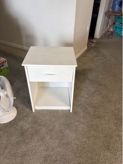 Side table with drawer