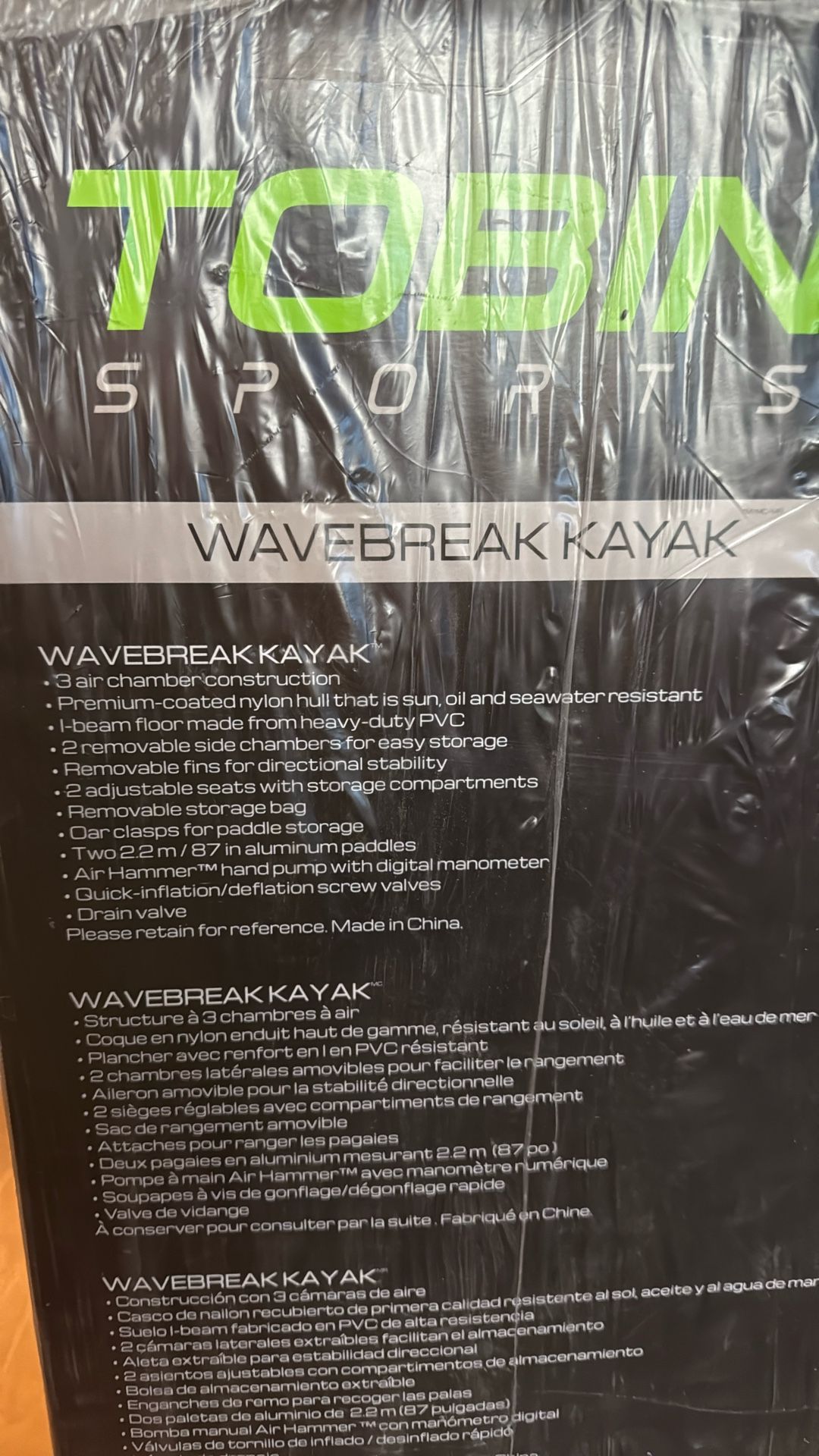 Tobin Sports 2 Person Kayak