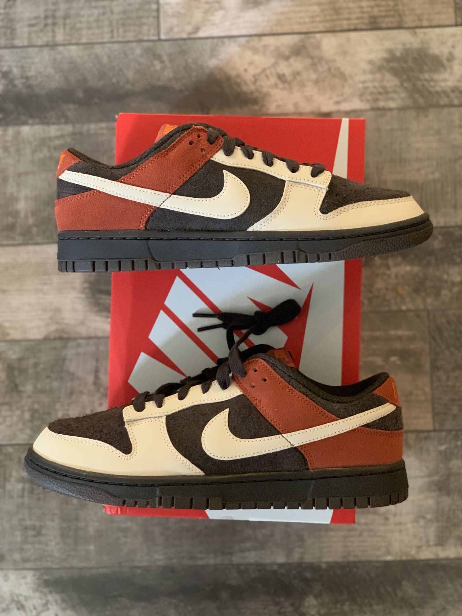 Mens Size 9 Nike Dunk Low Red Panda