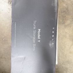 Empty Storage Tesla Box 