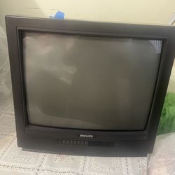 Phillips 20” Color TV With Remote