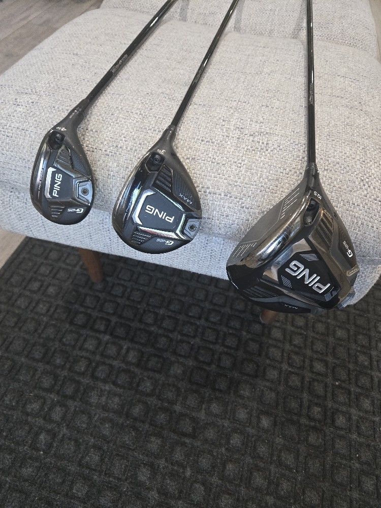 PING 425 MAX Woods (Driver, 3-Wood, 4-HYBRID)