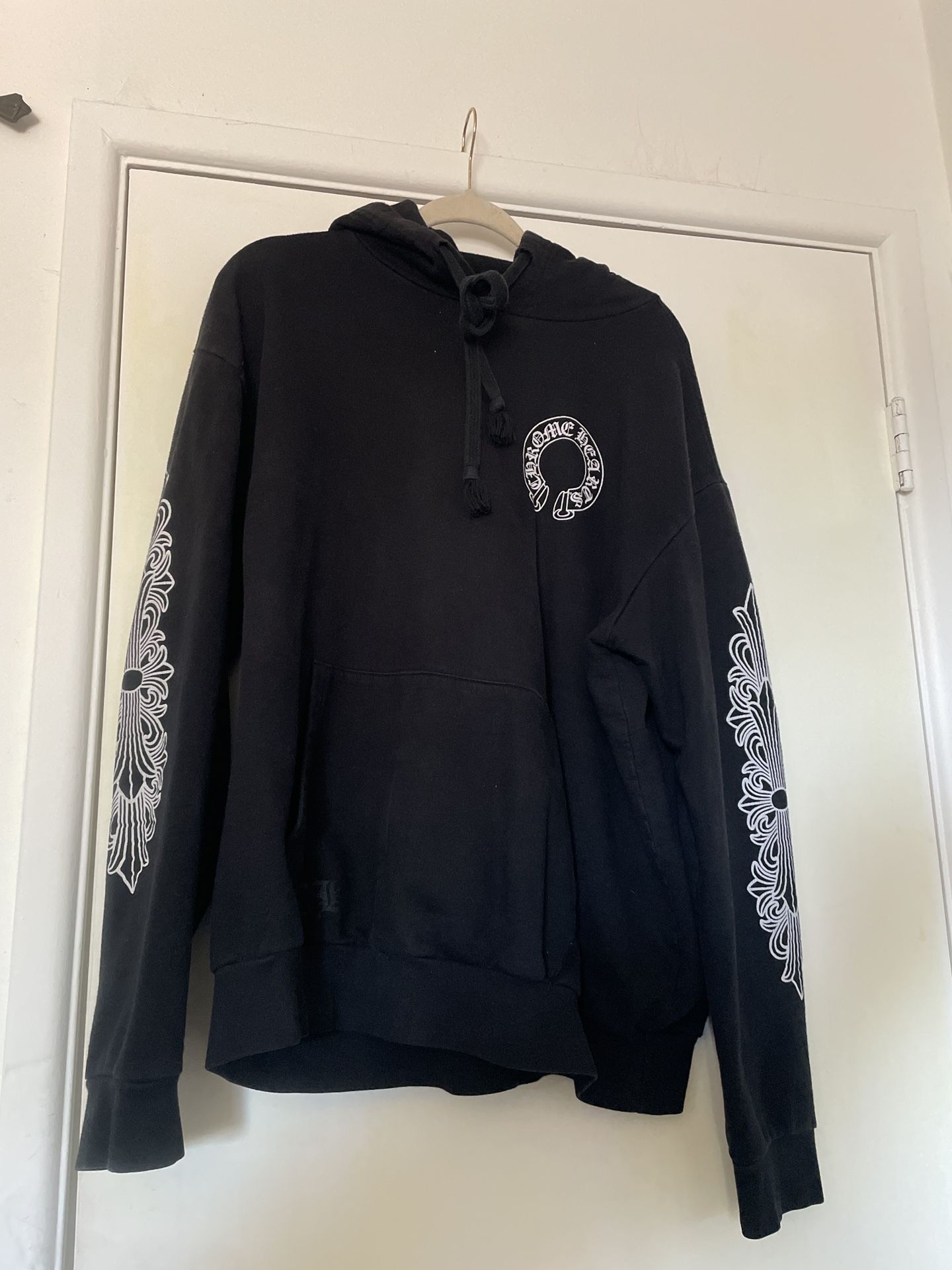 Chrome Hearts Classic Horse Shoe Logo Used Sz XL