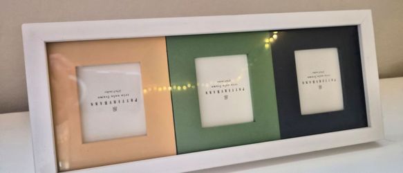 Pottery Barn Trio Oslo Triple Photo Frame