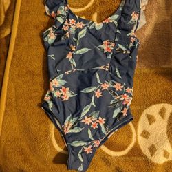 Girls One Piece Bathing Suit 