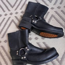 Double H Leather Ankle Boots/Harness