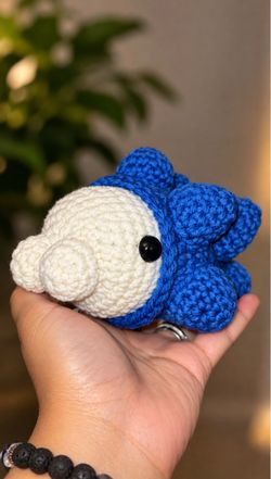 Handmade Snom Crochet Plushie – Pokémon