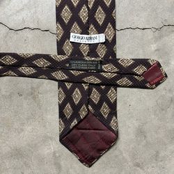 Vintage 90’s Giorgio Armani Cravatte ITALY Designer Neck Tie OSFA
