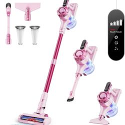 Cordless Vacuum Cleaner, 8-in-1 Lightweight Stick Vacuum with 45mins Runtime