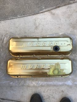 Moroso big block Chevy valve covers