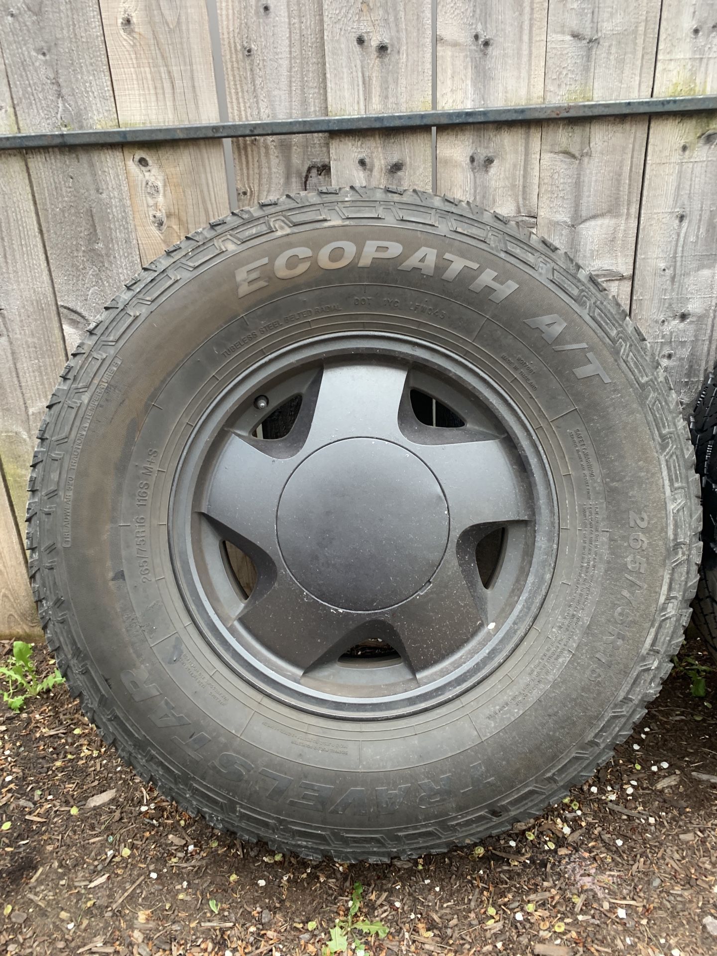 6x137.9 Wheels Tires 265/75/16