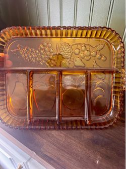 Vintage Indiana Glass Tray