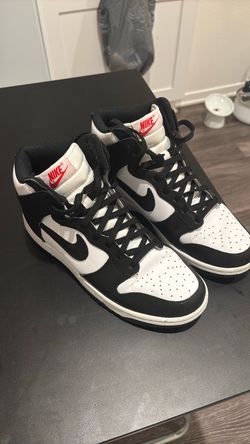 Nike Dunk High Black and White Sneakers