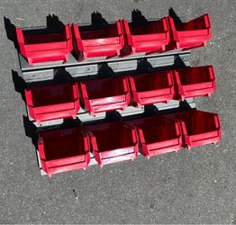 Wall Mounted Storage Bins