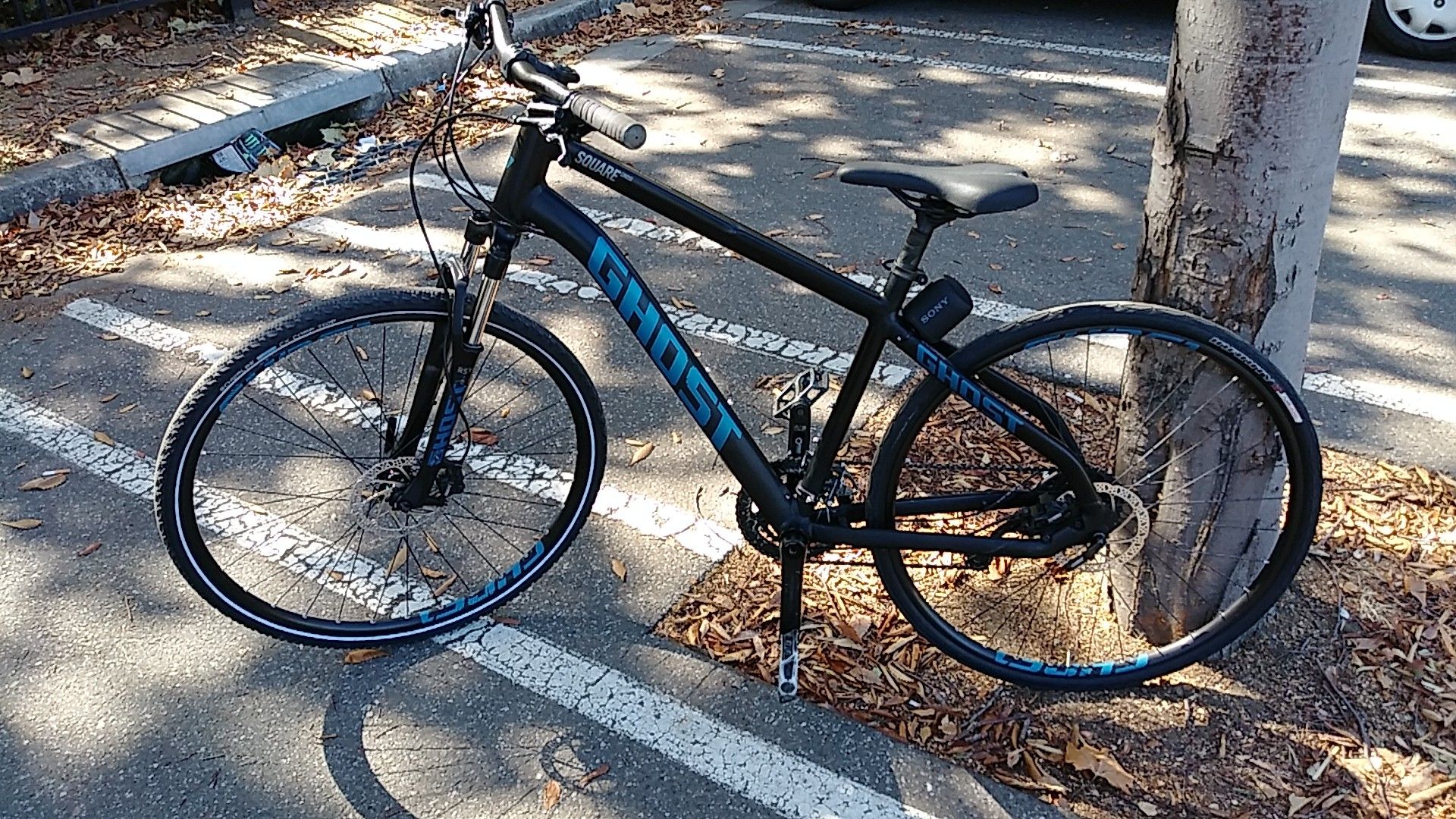 Ghost bicycle